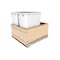 Rev-A-Shelf Maple Veneer, Light Brown, 20.97 in W, 20.67 in H, 22.04 in L, Light Brown 4WCOX-24DMSC-1 - alternate 1